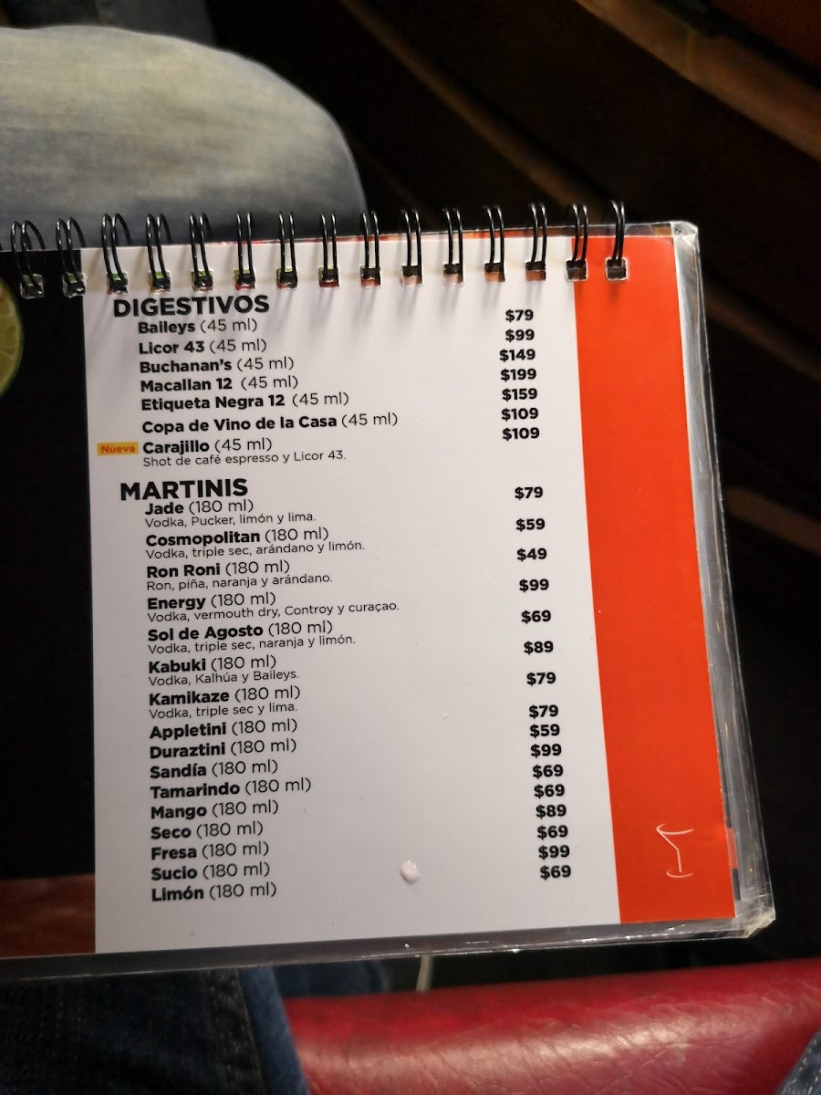 Menu Tabú Sushi Plaza Patio-2