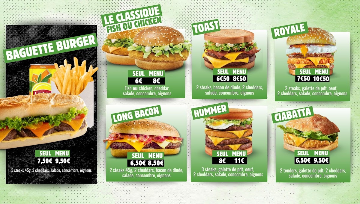 Menu Tac Burger - Tourcoing-1