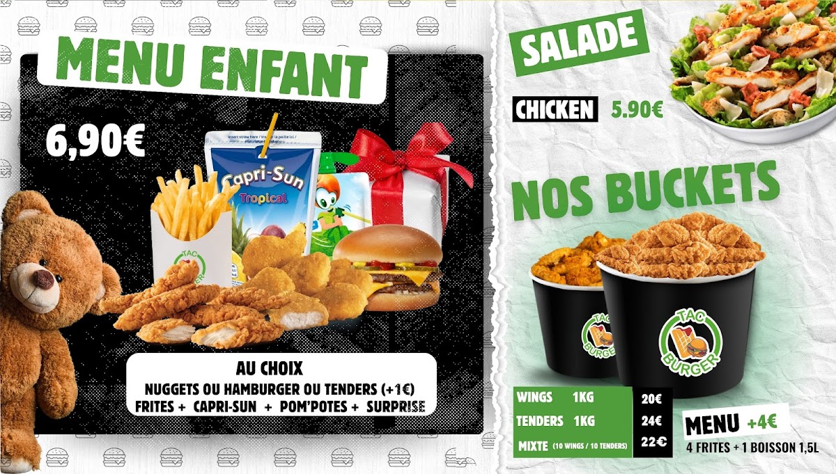 Menu Tac Burger - Tourcoing-5