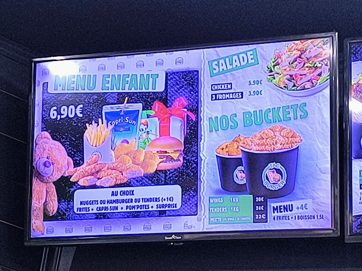 Menu Tac Burger - Tourcoing-6
