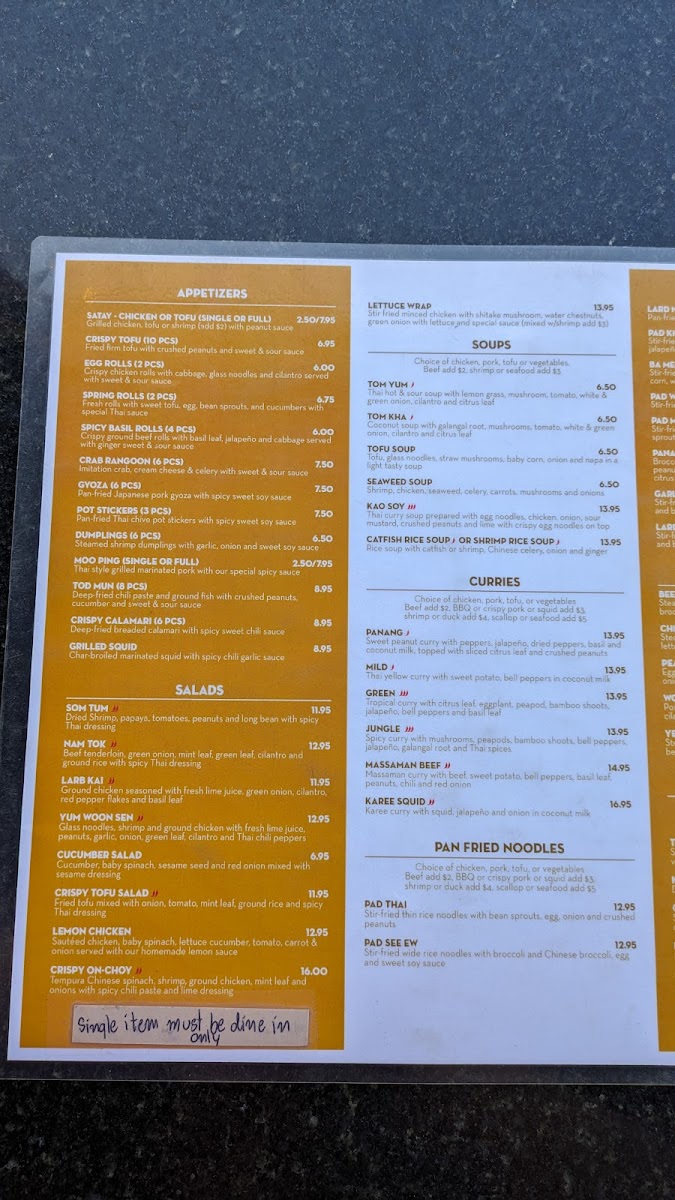 Menu Tac Quick-4