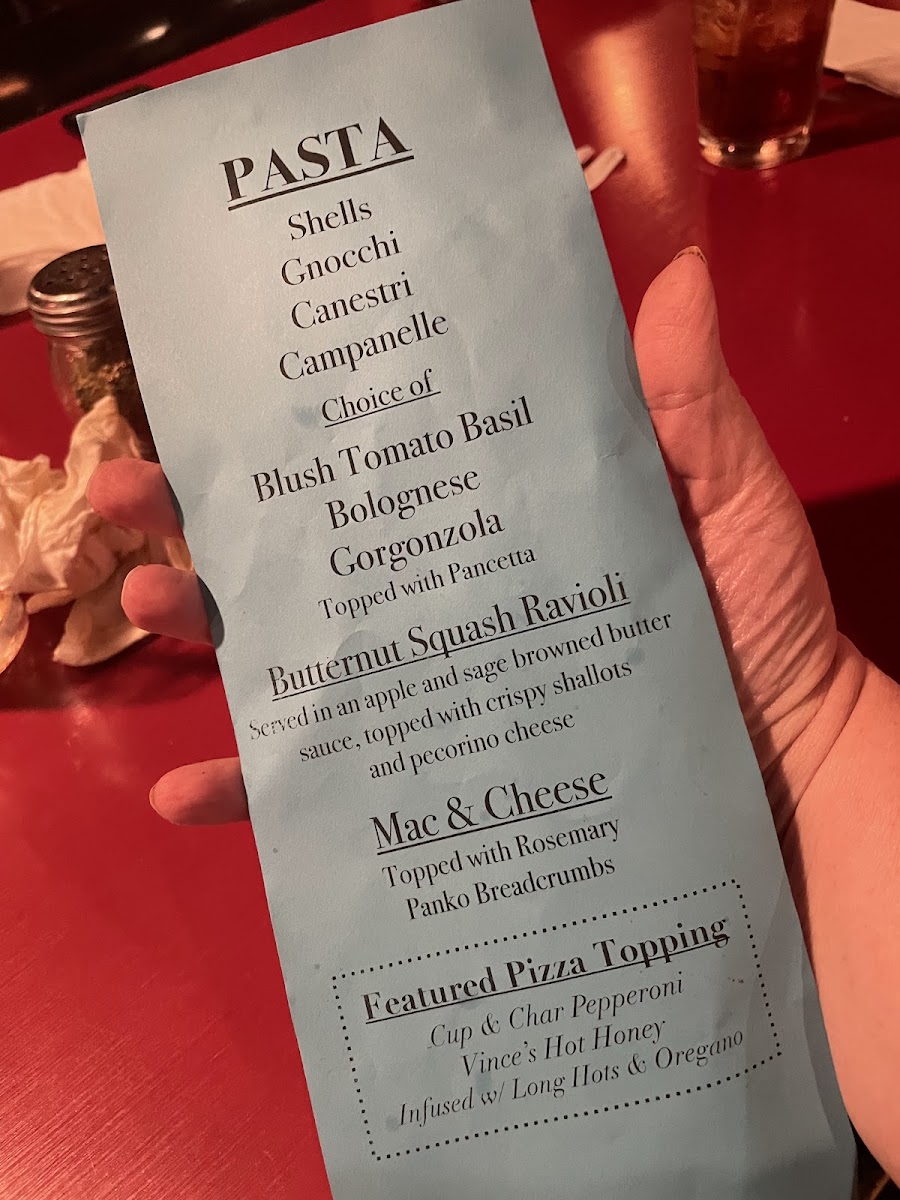 Menu Tacconelli's Pizzeria-1