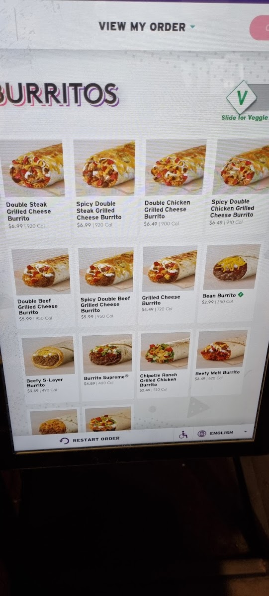 Menu Taco Bell Cantina-2