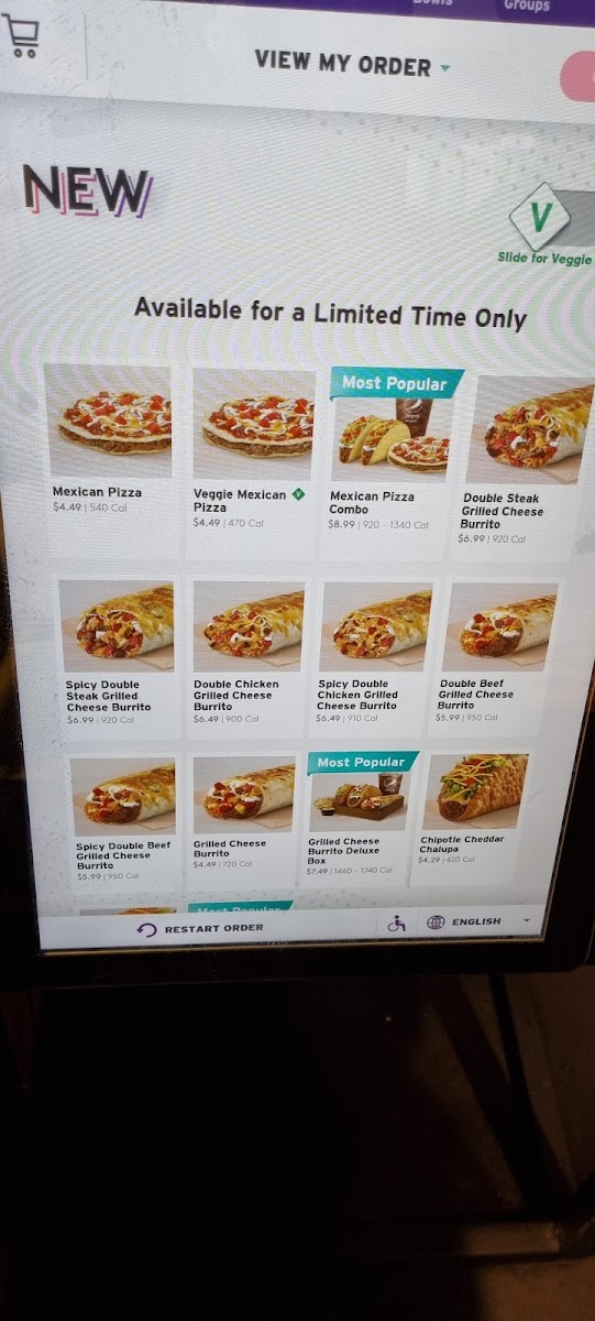 Menu Taco Bell Cantina-3