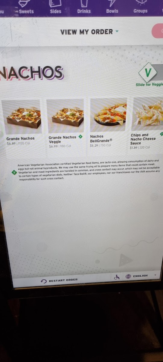 Menu Taco Bell Cantina-5