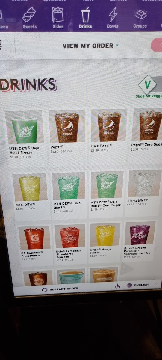Menu Taco Bell Cantina-8