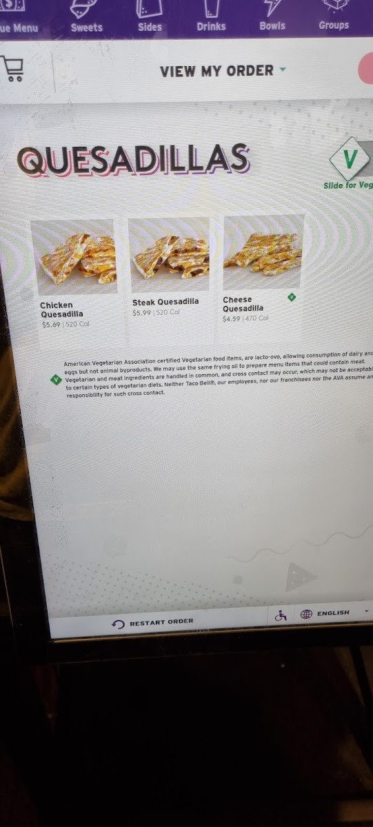 Menu Taco Bell Cantina-9