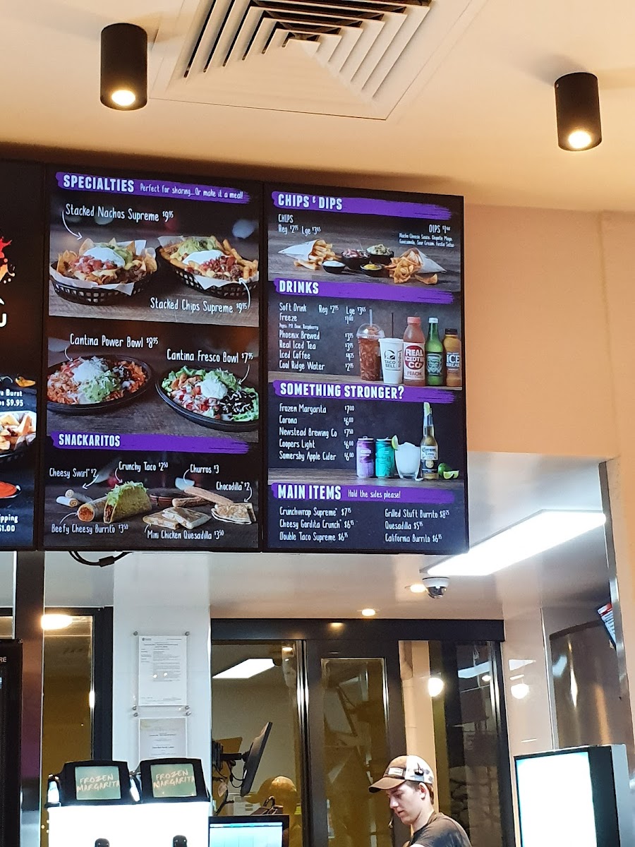 Menu Taco Bell North Lakes-8