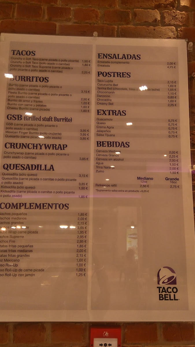 Menu Taco Bell-2