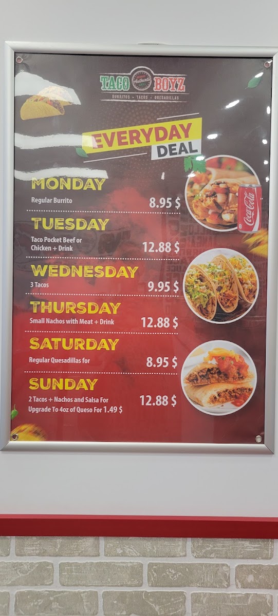 Menu Taco Boyz-1