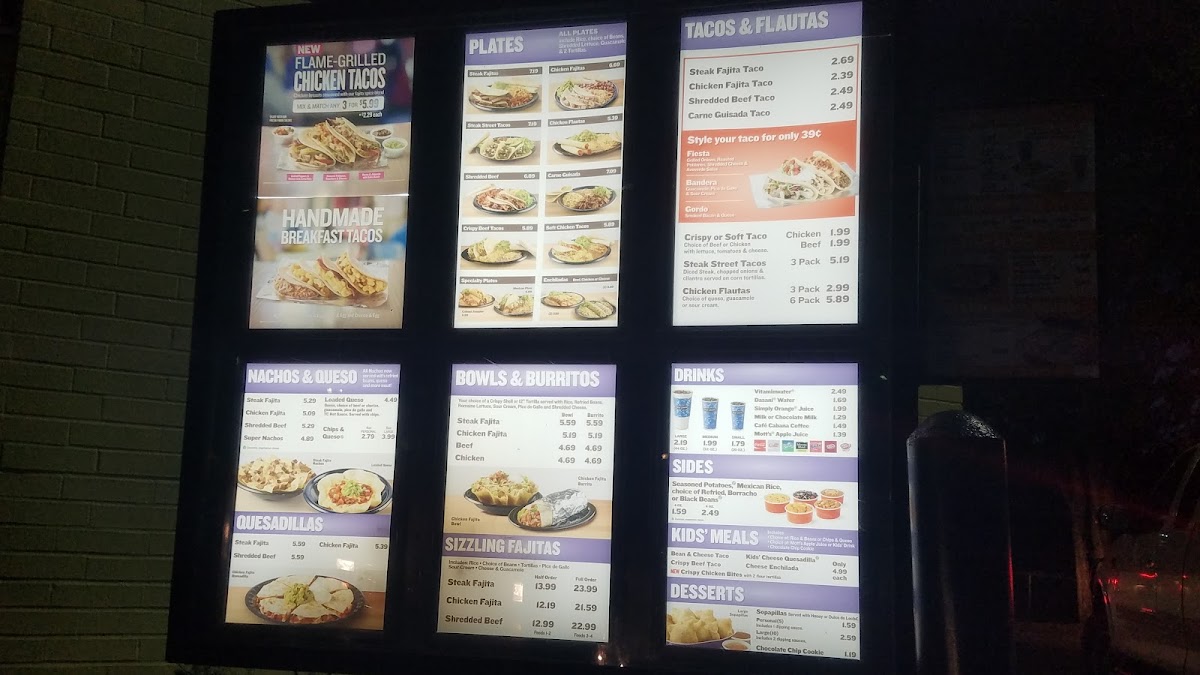 Menu Taco Cabana-1