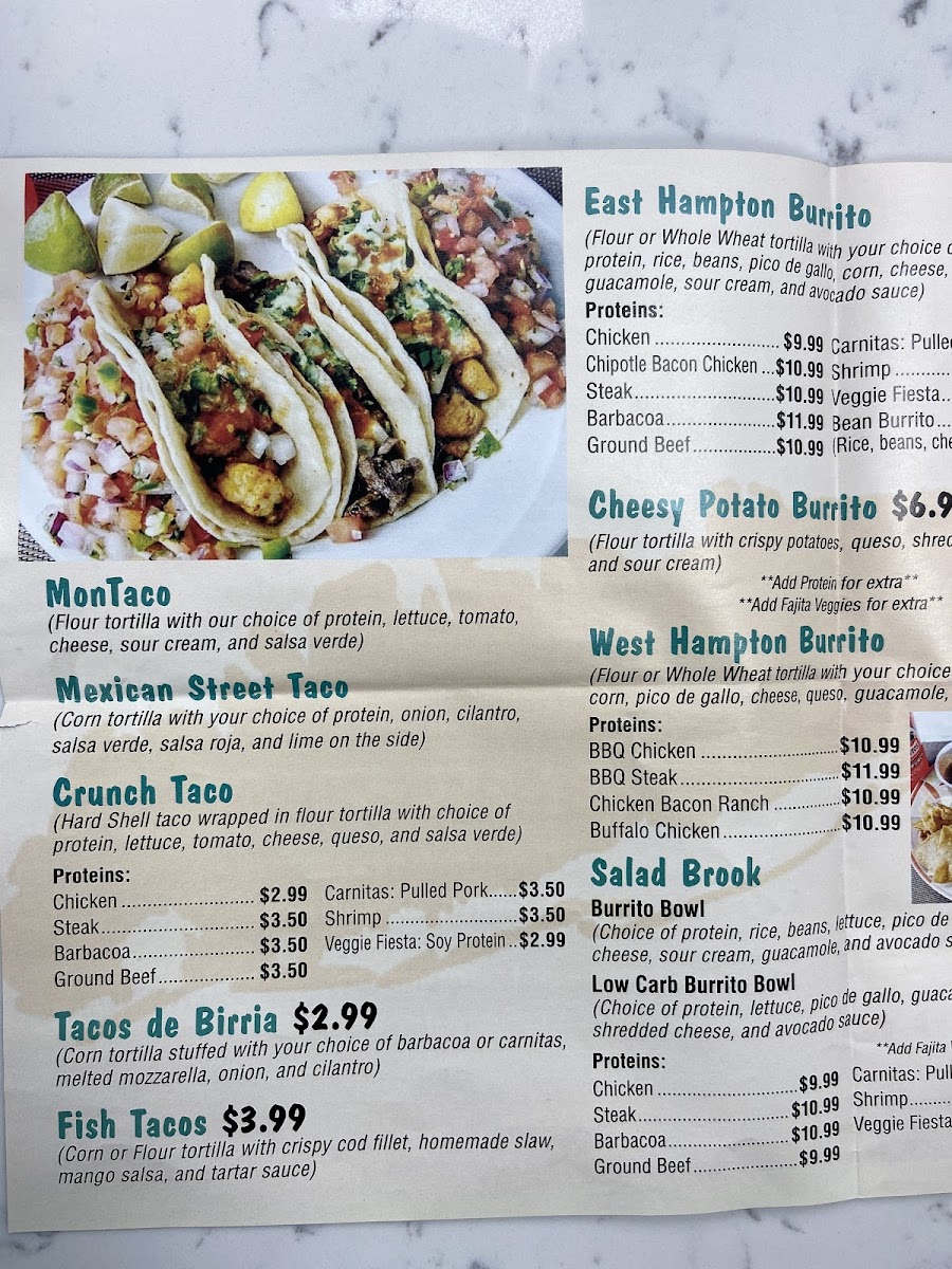Menu Taco Island Mexican Cantina-3