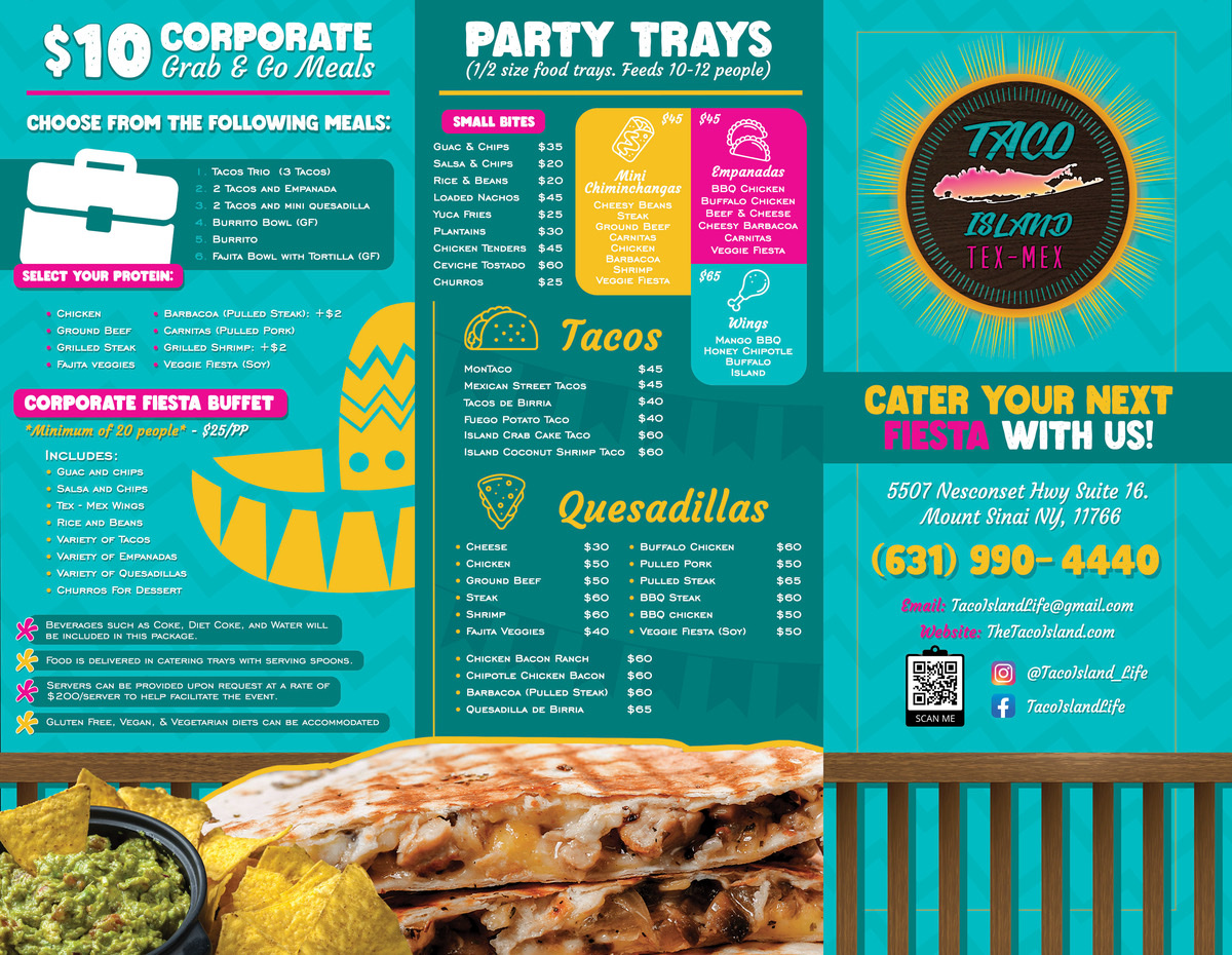 Menu Taco Island Mexican Cantina-4