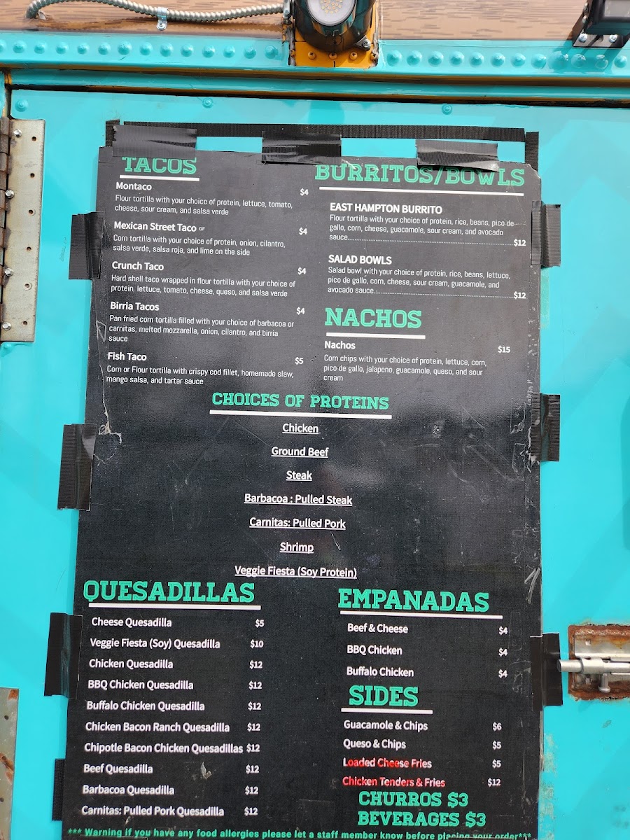 Menu Taco Island Mexican Cantina-7