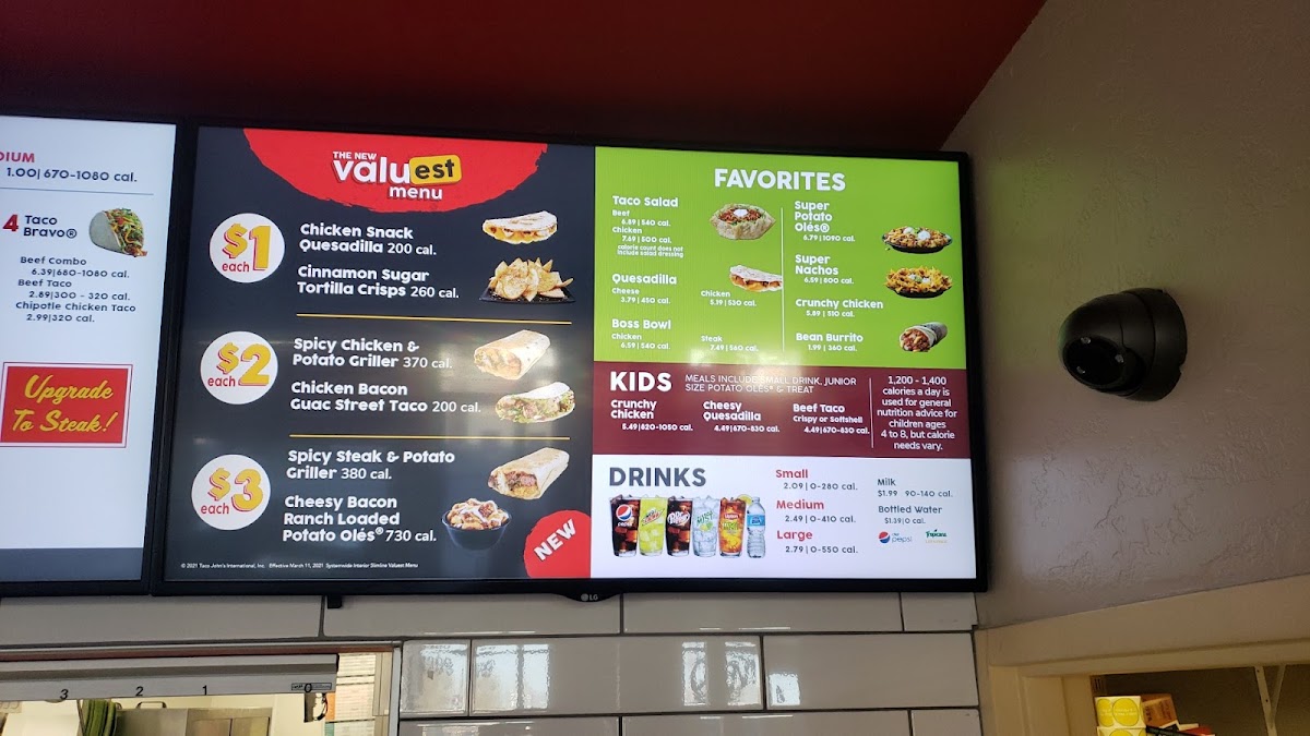 Menu Taco John's-4