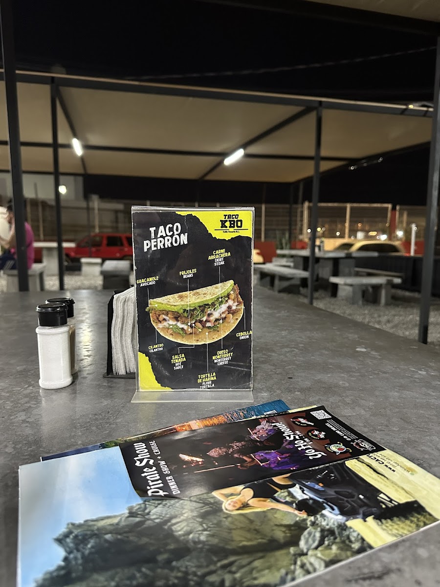 Menu Taco Kbo-5