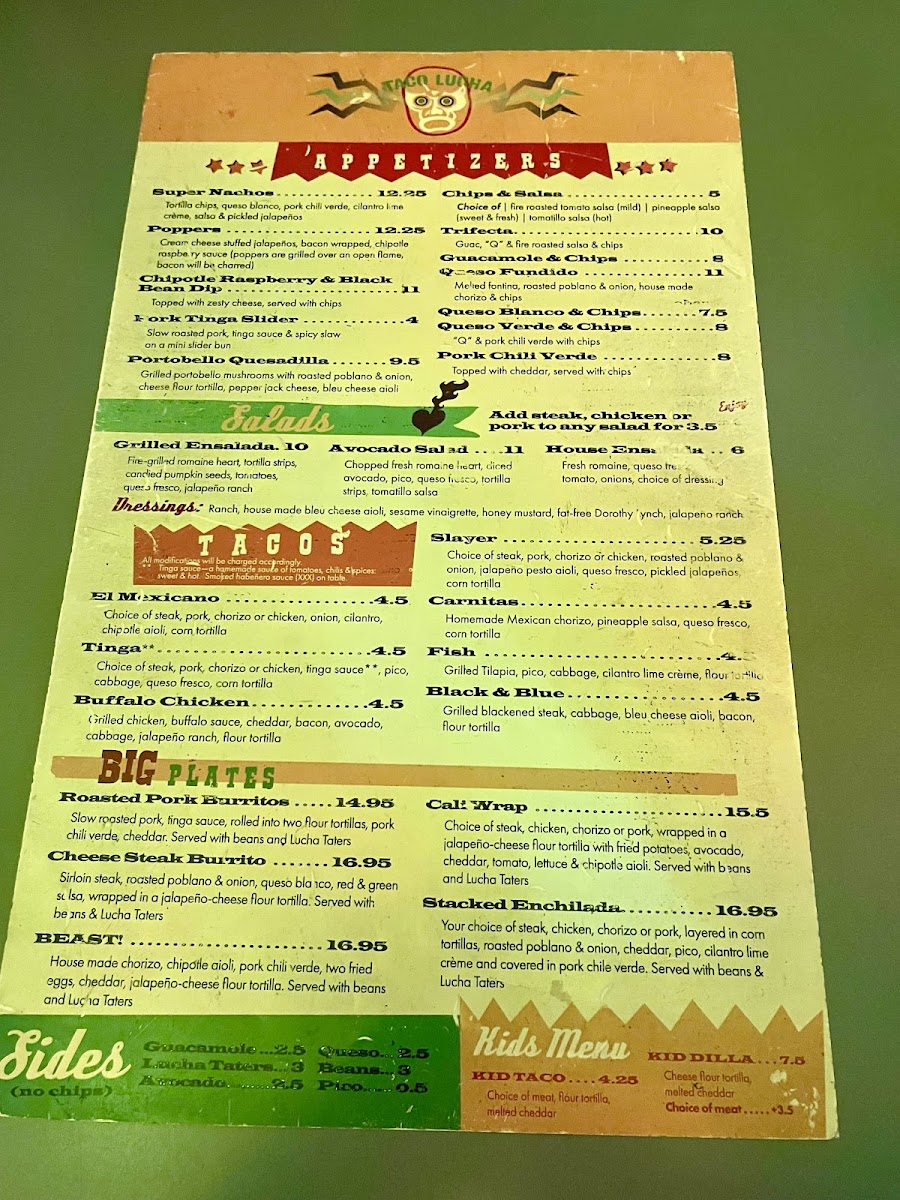 Menu Taco Lucha-2