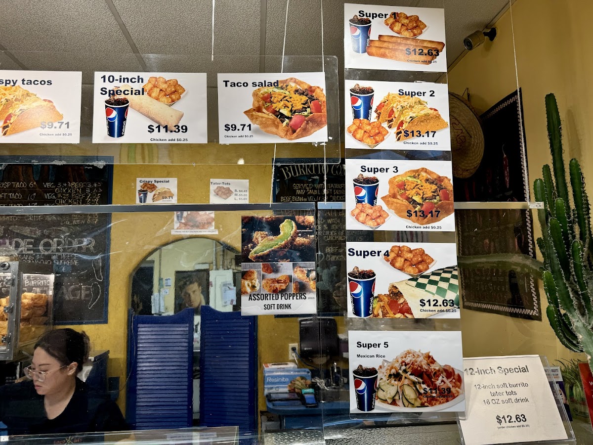 Menu Taco Luis-1