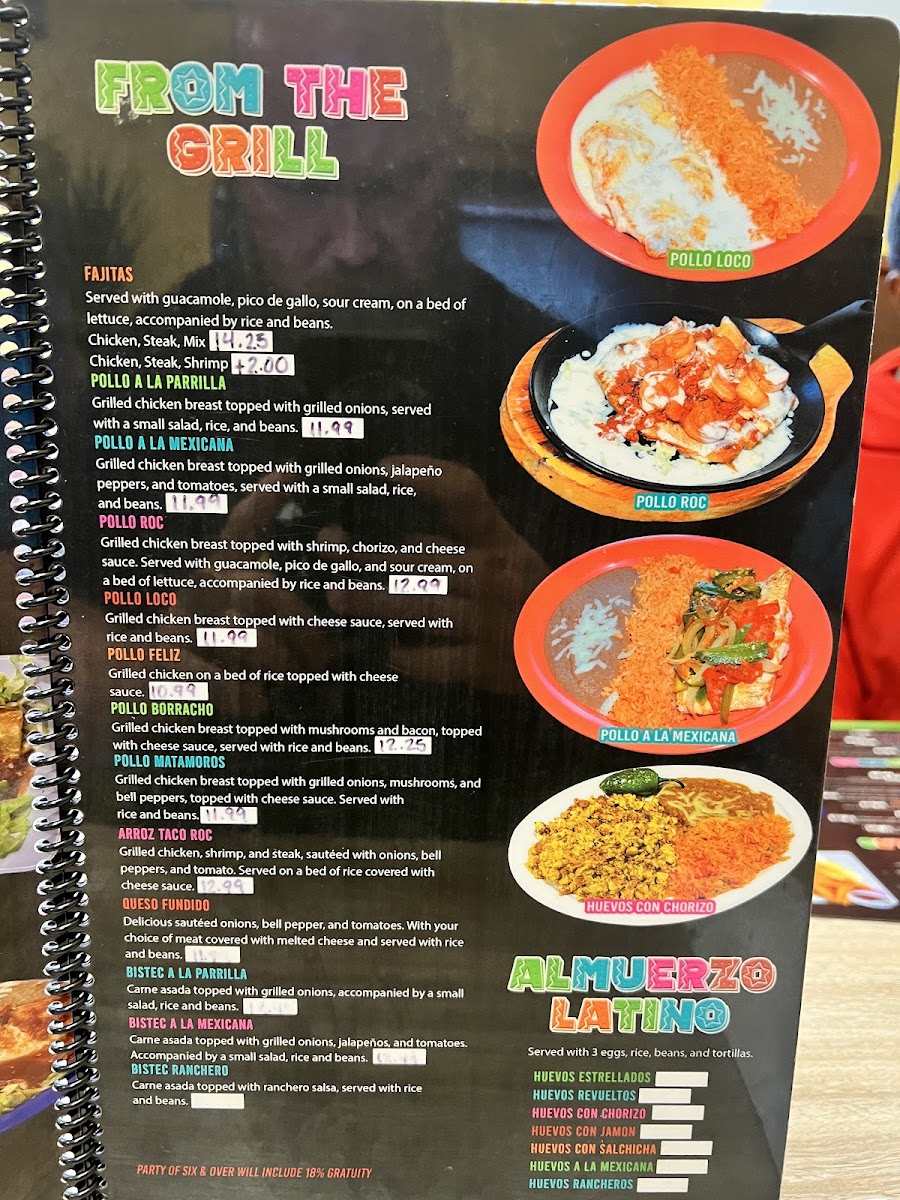 Menu Taco Roc-1