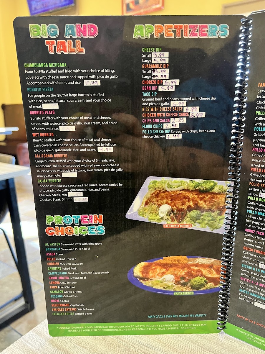 Menu Taco Roc-5