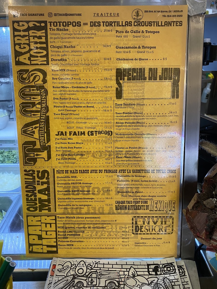 Menu Taco Signature-2