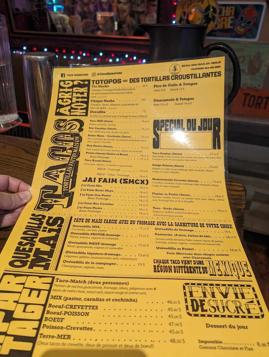 Menu Taco Signature-7