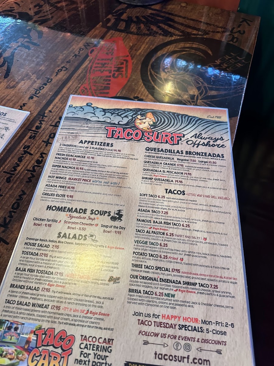 Menu Taco Surf Los Alamitos-2