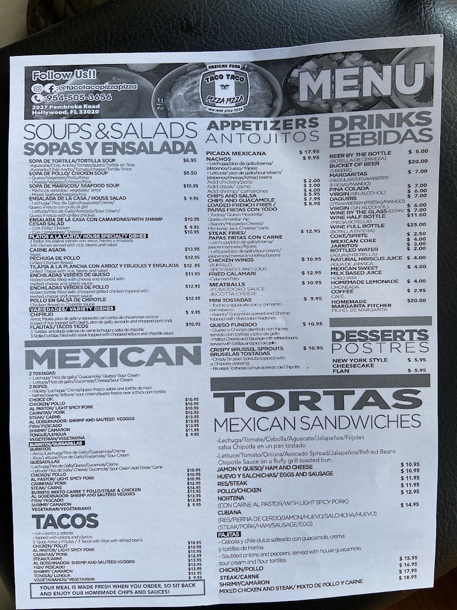 Menu Taco Taco Pizza Pizza-10