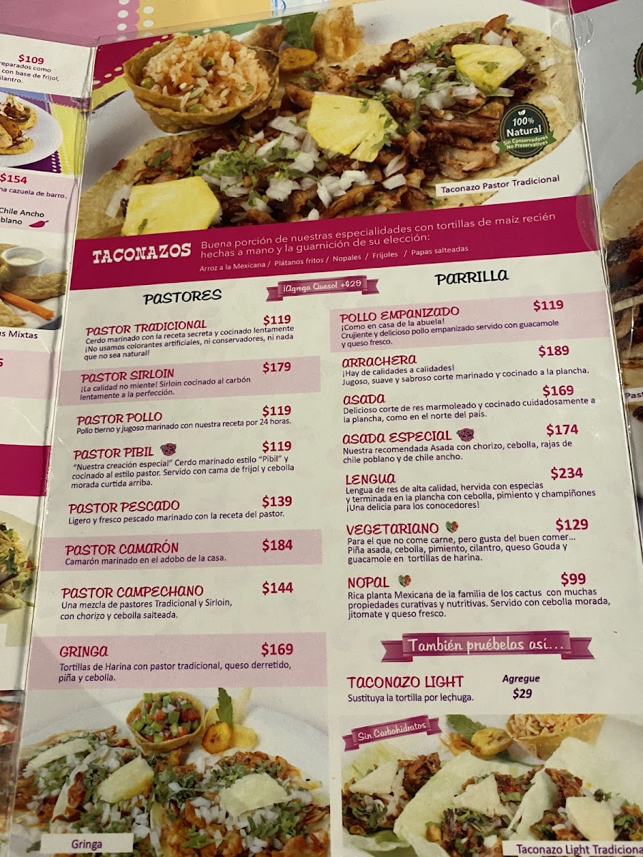 Menu Taco Y Tequila-5