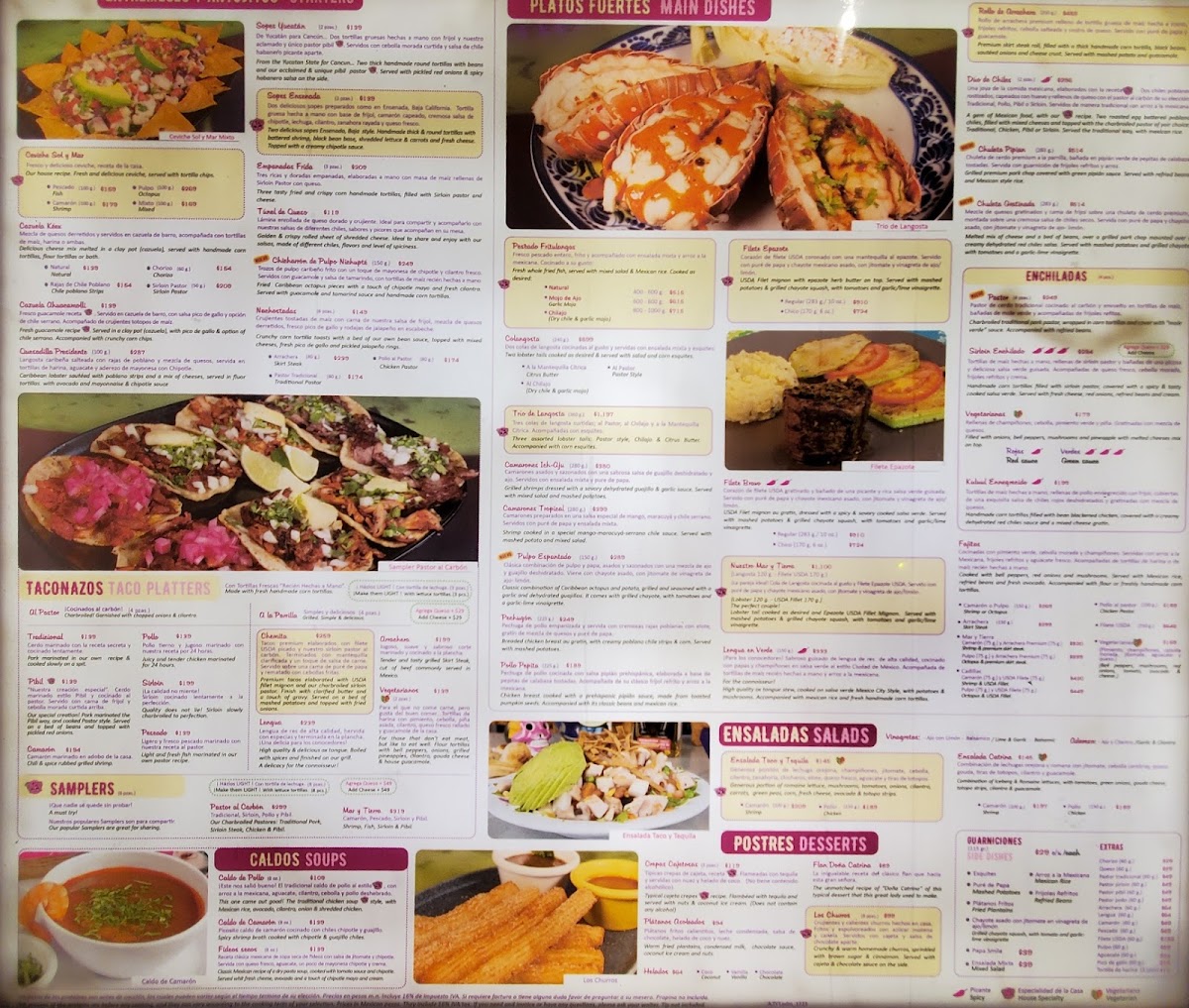 Menu Taco Y Tequila-7