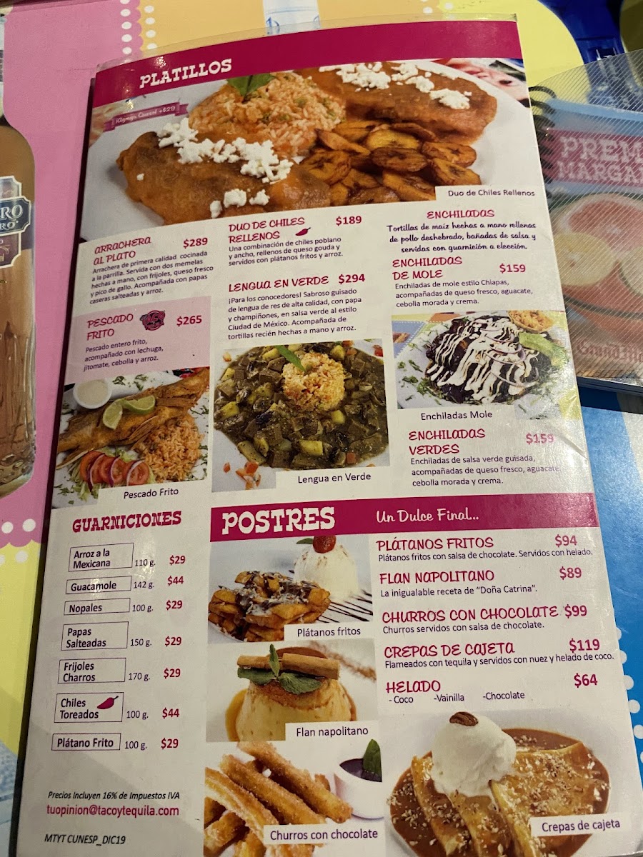 Menu Taco Y Tequila-8