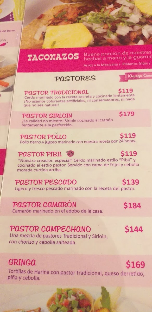 Menu Taco Y Tequila-9