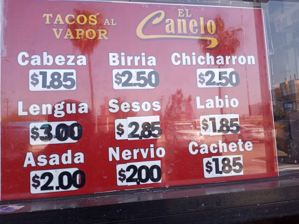 Menu Tacos Al Vapor El Canelo-9