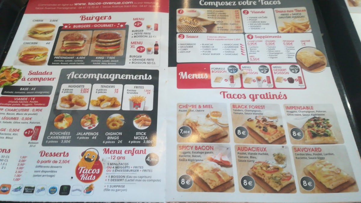 Menu Tacos Avenue-8
