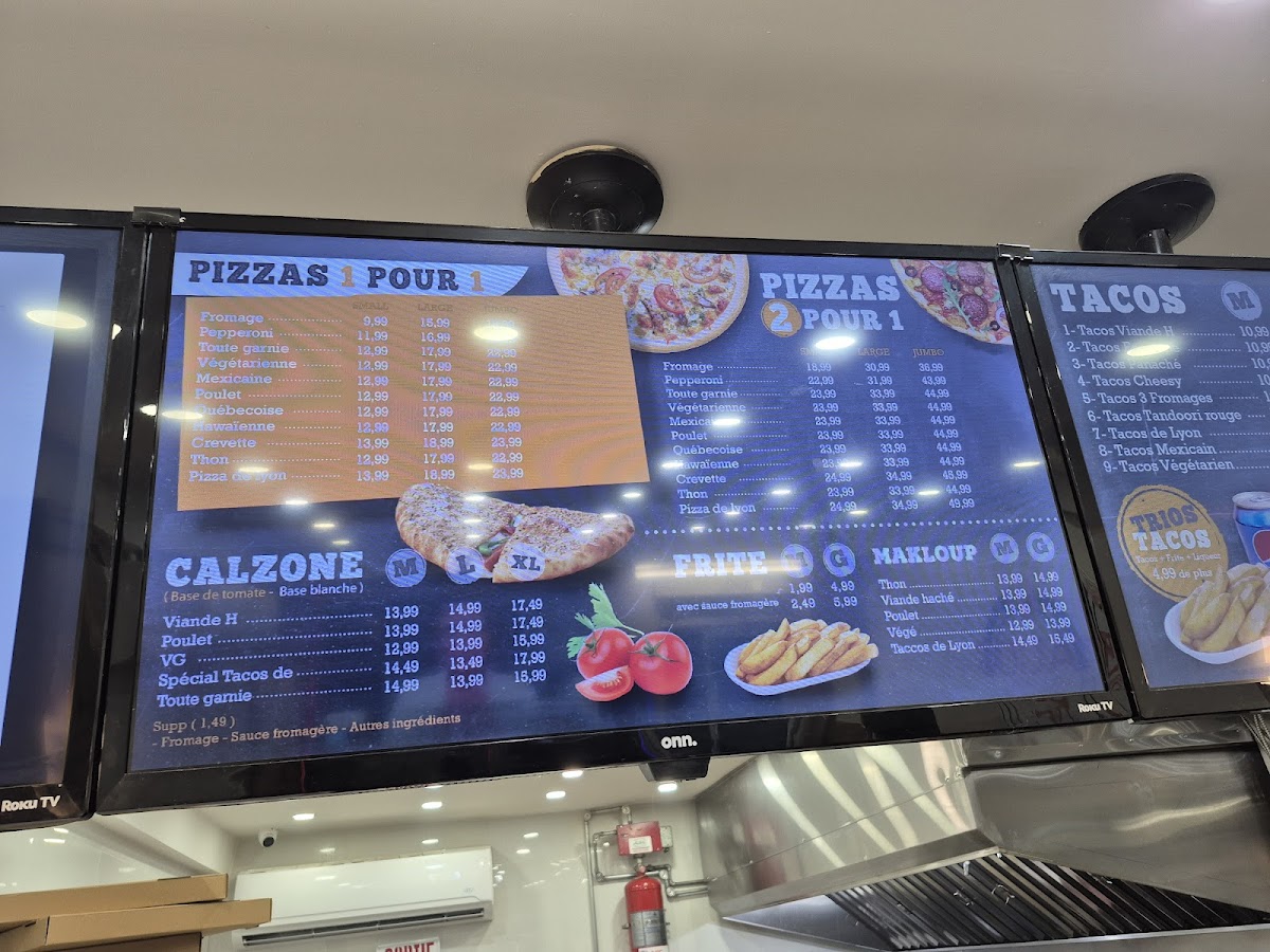 Menu Tacos De Lyon-1