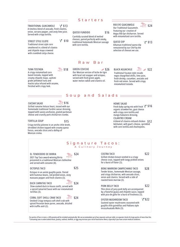 Menu Tacos Del Cartel New Orleans-3