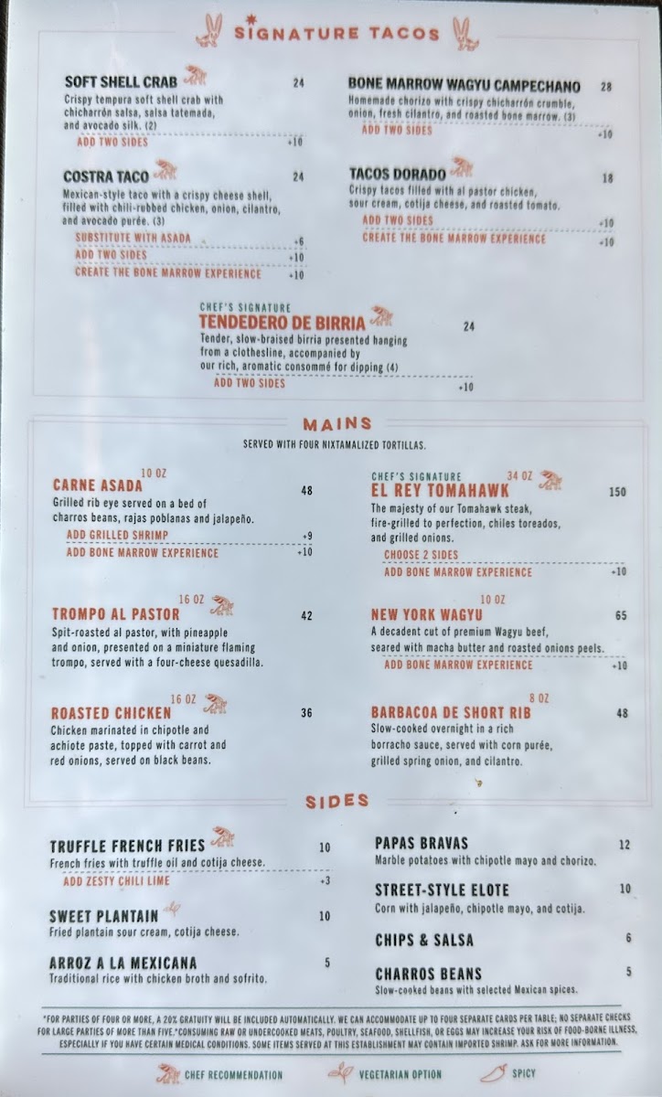 Menu Tacos Del Cartel New Orleans-6