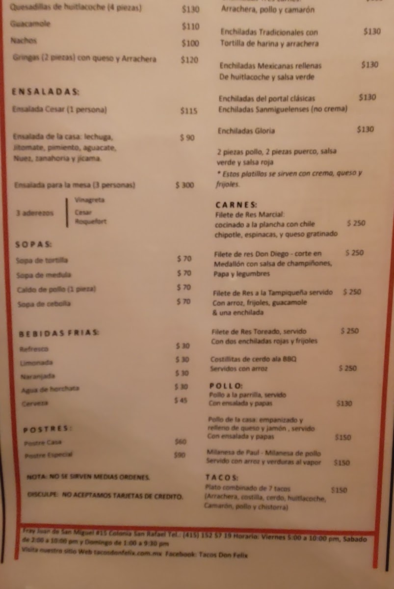Menu Tacos Don Felix-9