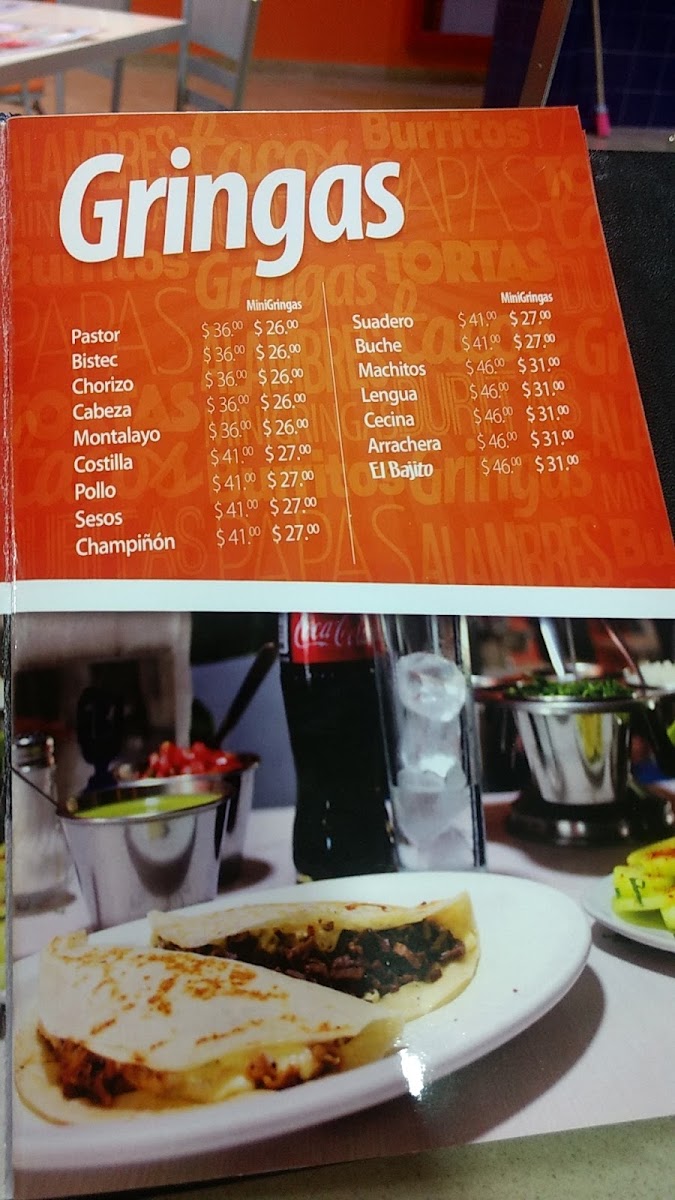 Menu Tacos El Bajito-10