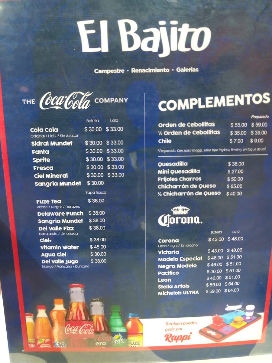 Menu Tacos El Bajito-2