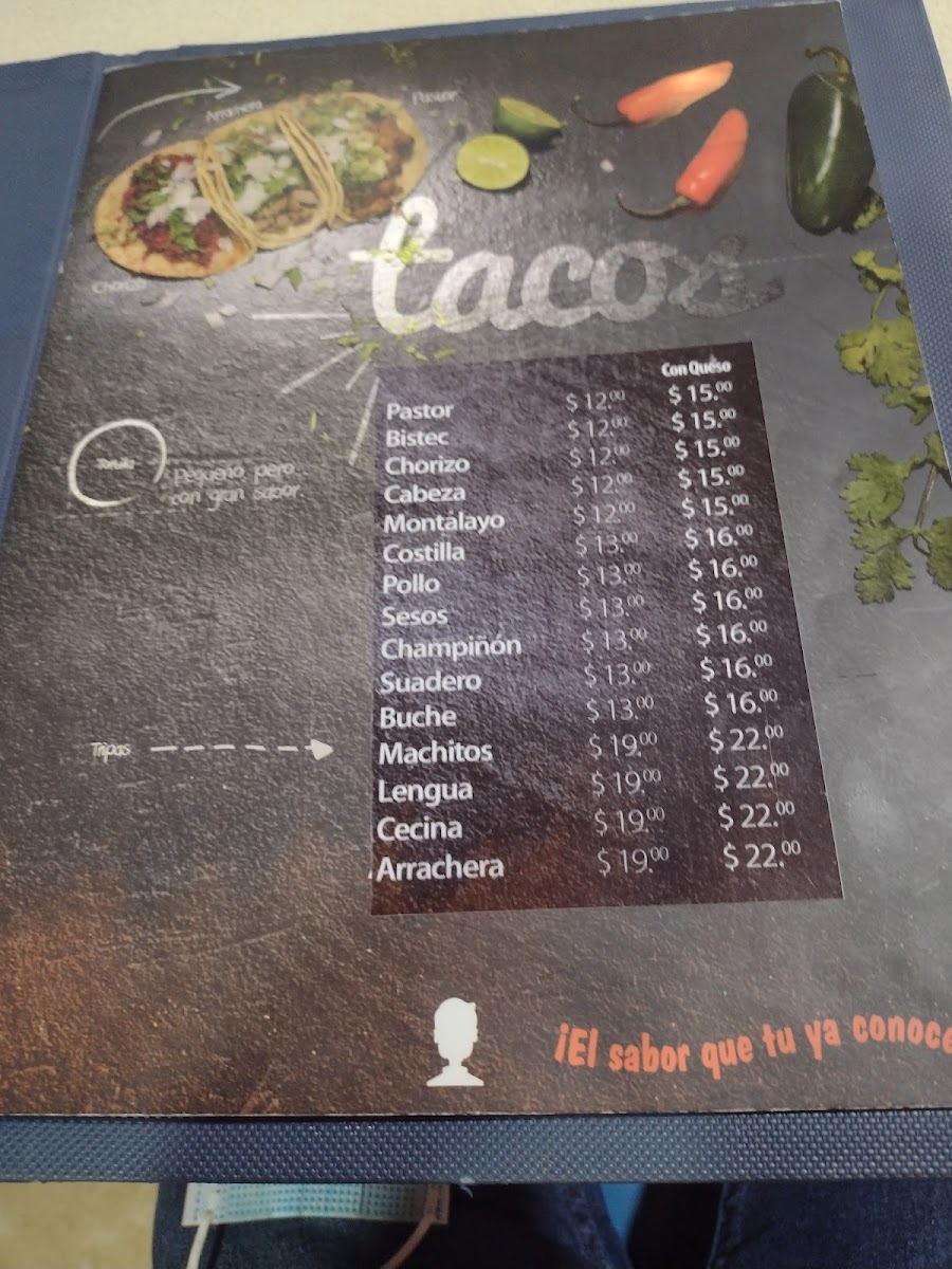 Menu Tacos El Bajito-7