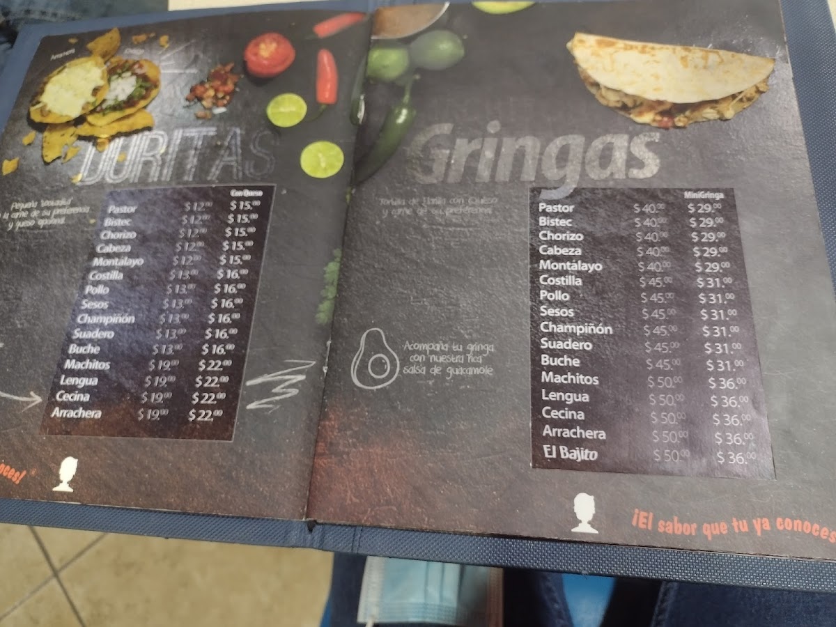 Menu Tacos El Bajito-9