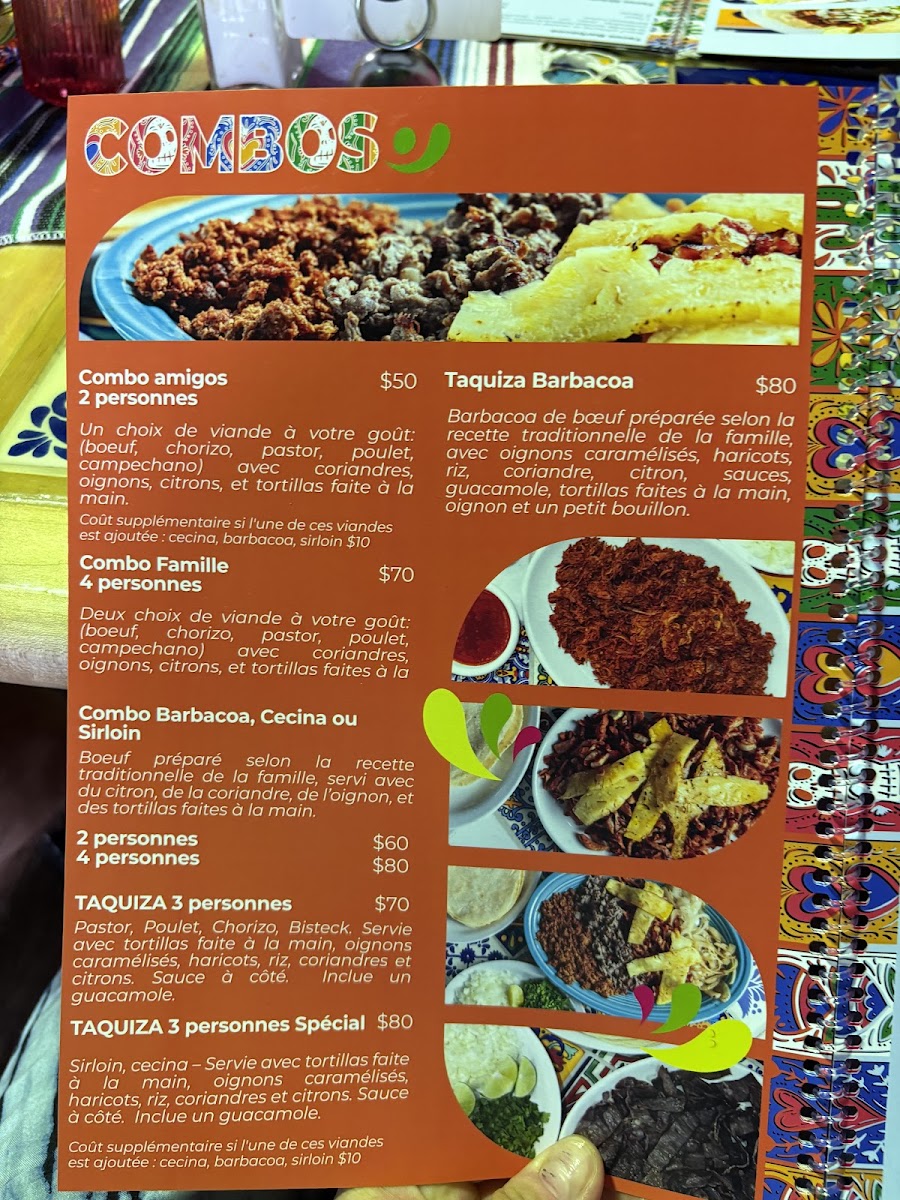 Menu Taco's Express-4