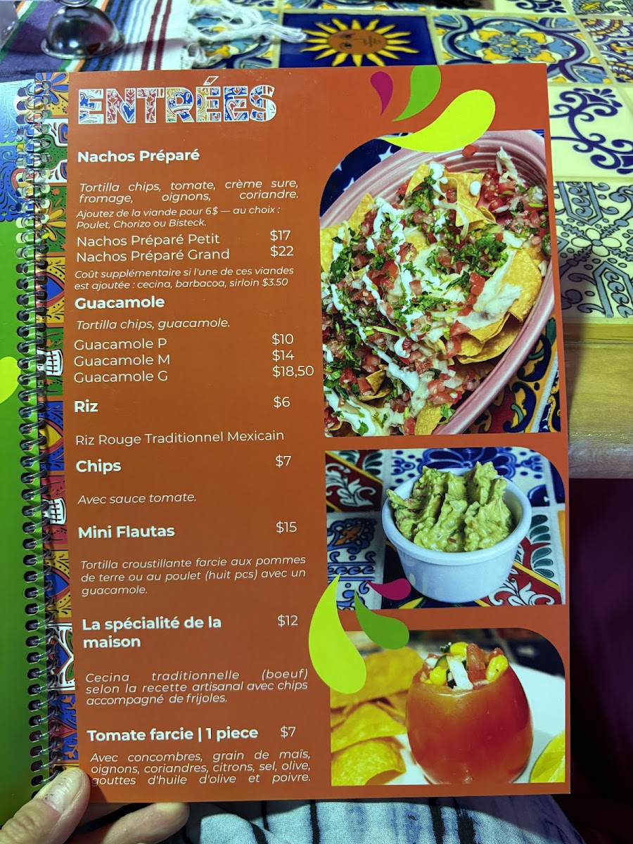 Menu Taco's Express-7