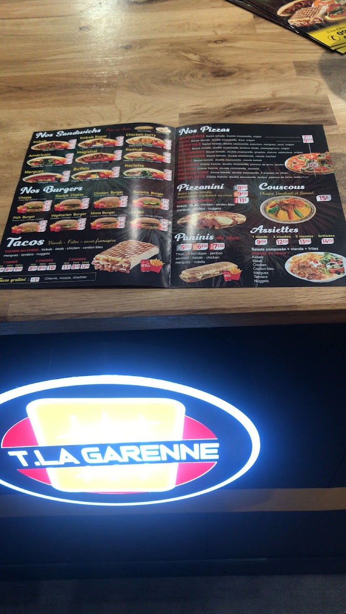 Menu Tacos La Garenne-6