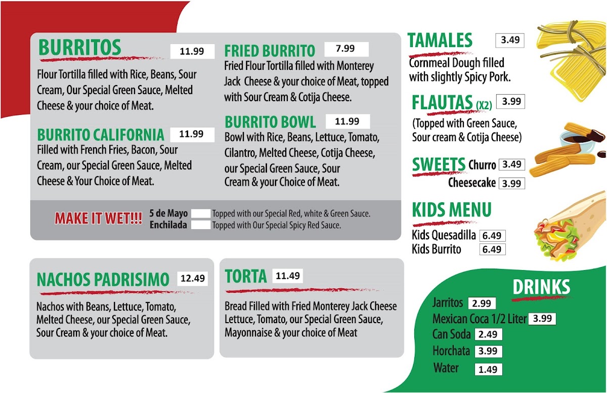 Menu Tacos Padrísimo-1