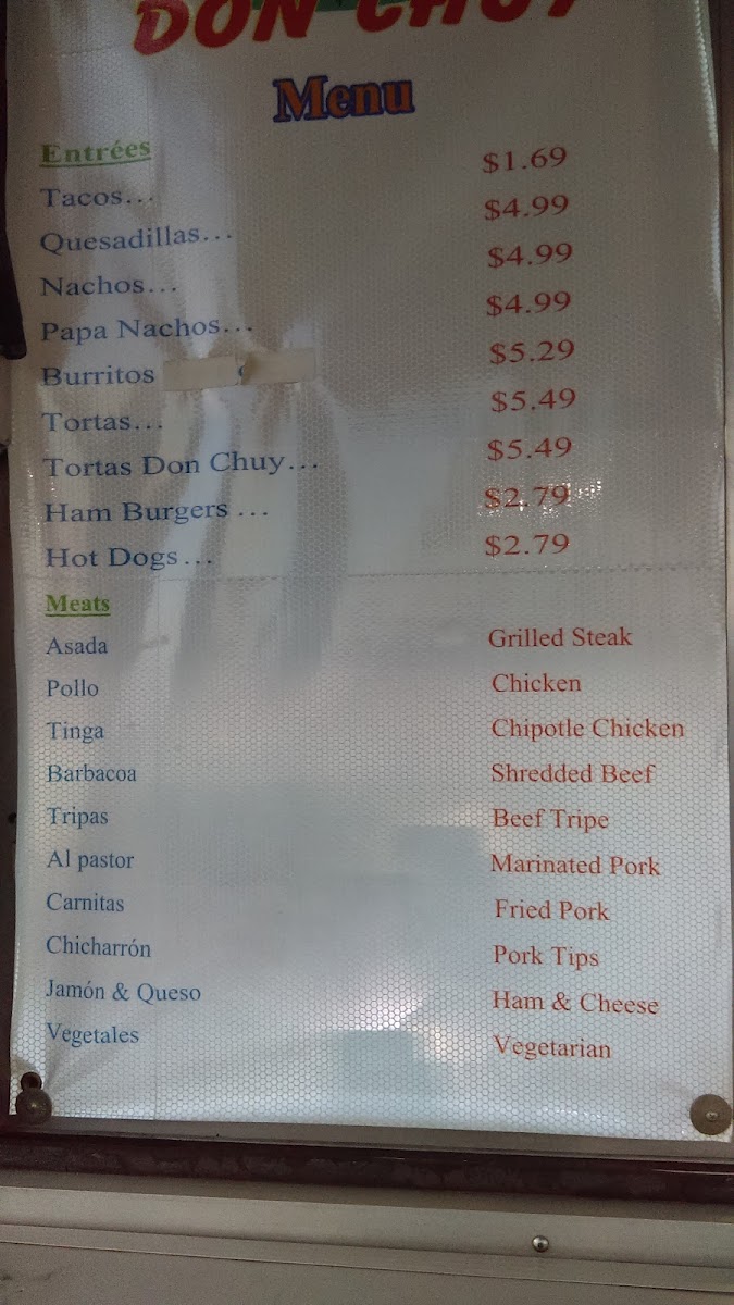 Menu Tacos Y Salsa Don Chuy-2