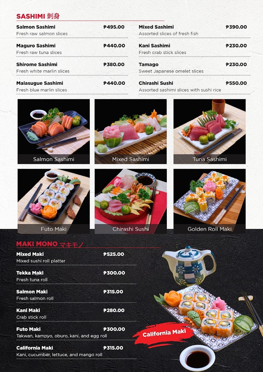 Menu Tadakuma Japanese Restaurant-9