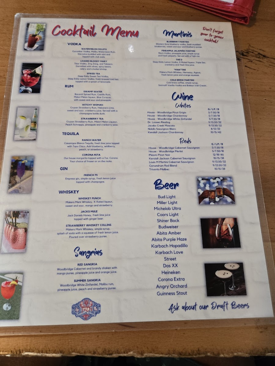 Menu Tad's Louisiana Cooking-2