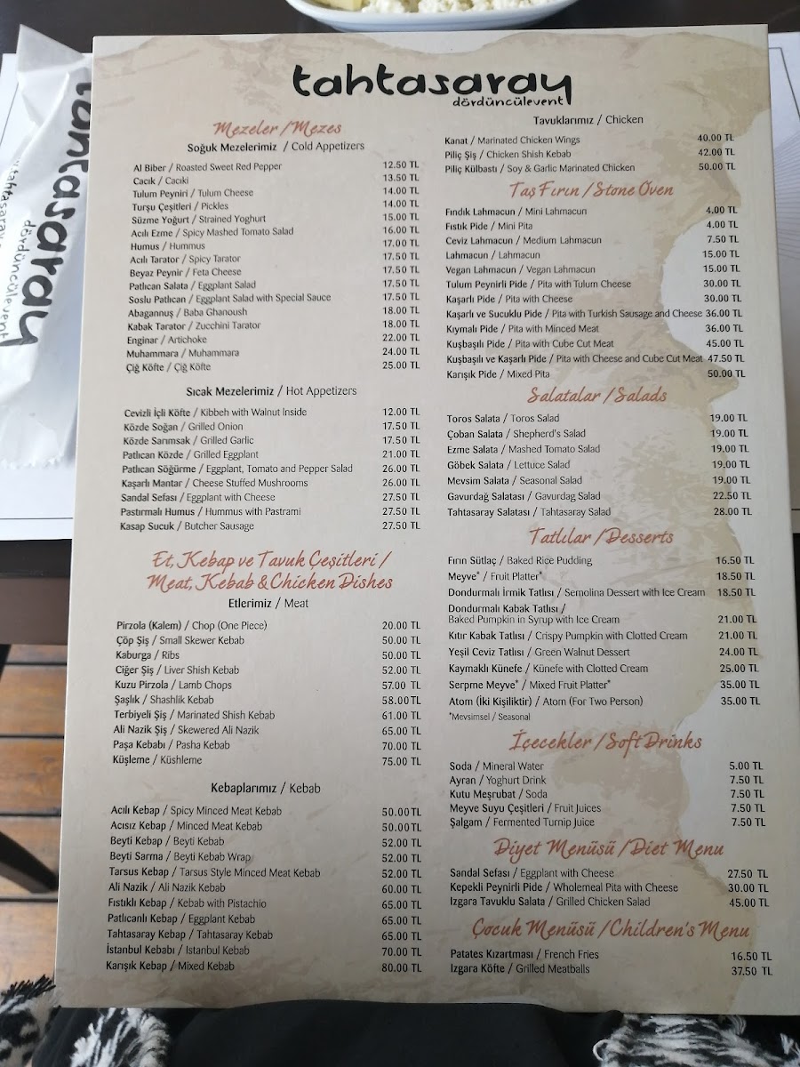 Menu Tahtasaray-6